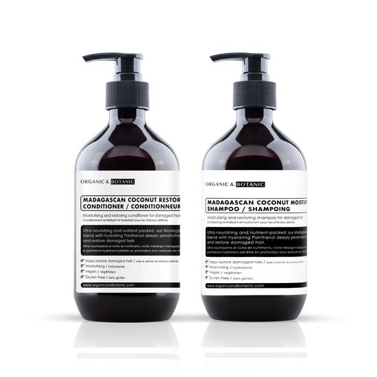 Organic & Botanic Madagascan Coconut Shampoo & Conditioner