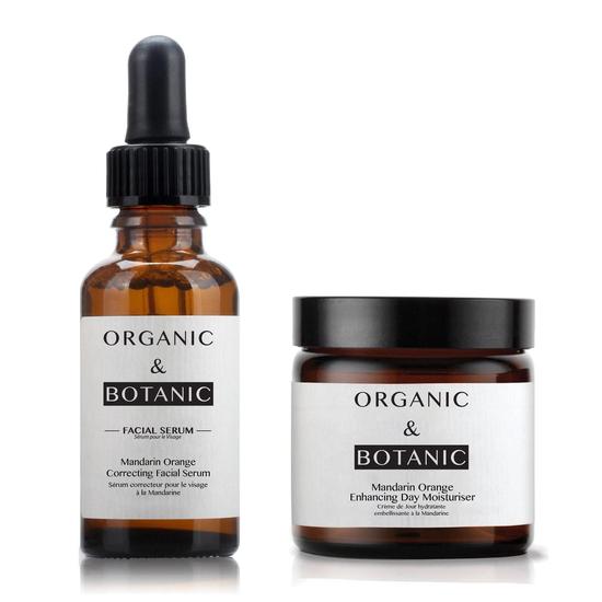 Organic & Botanic Mandarin Orange Facial Serum + Day Moisturiser Kit
