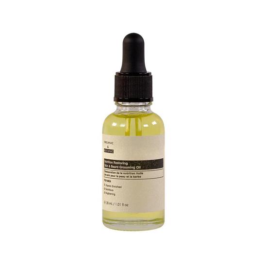 Organic And Botanic Nutrition Restoring Skin And Beard Grooming Oil