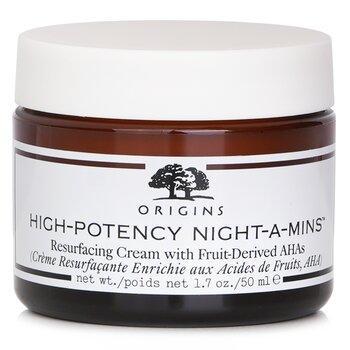 Origins High-Potency Night-A-Mins Resurfacing Cream With Fruit-Derived AHAs