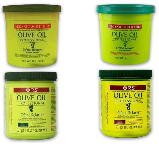 ORS Olive Oil Professional Creme Hair Textures Relaxer No-Base Formula Full Range 531 g / Normal