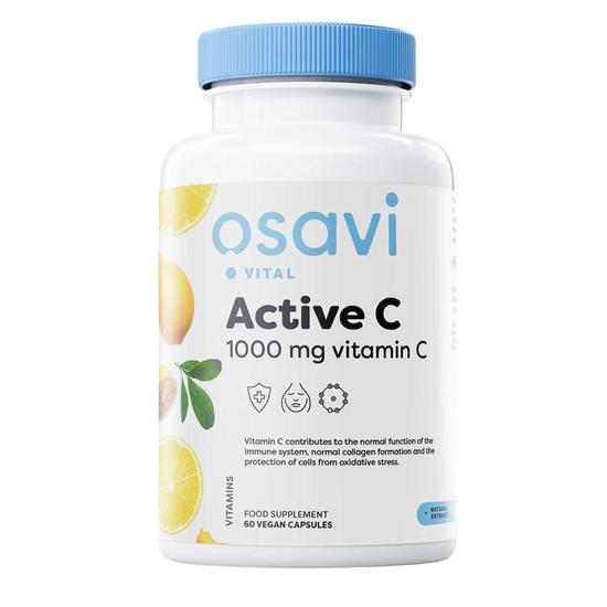 Osavi Active C 1000mg Vitamin C Capsules 60 Capsules