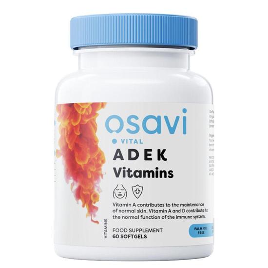 Osavi ADEK Vitamins Softgels 60 Softgels