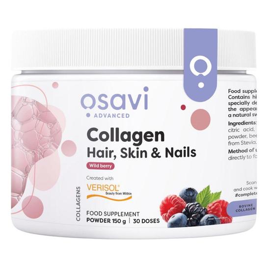 Osavi Collagen Peptides Wild Berry 150g