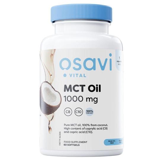 Osavi MCT Oil 1000mg Softgels 60 Softgels