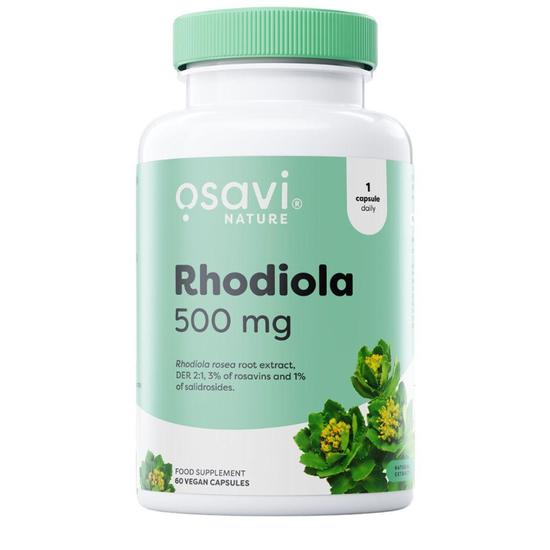 Osavi Rhodiola 500mg Capsules 60 Capsules