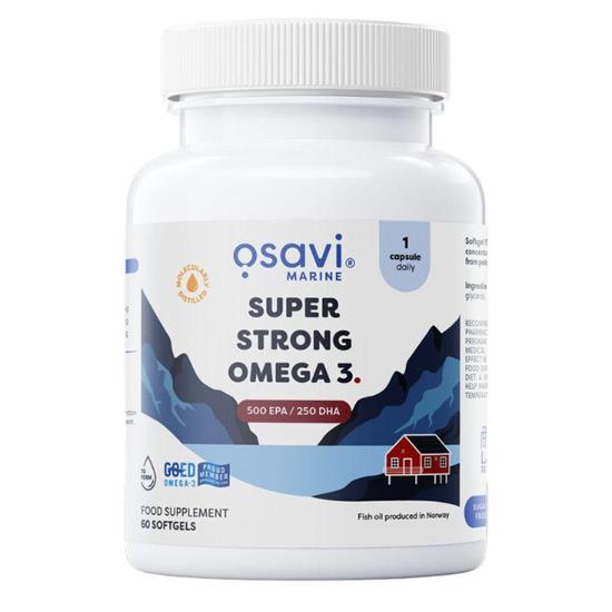 Osavi Super Strong Omega 3 500 EPA/250 DHA Softgels 60 Softgels