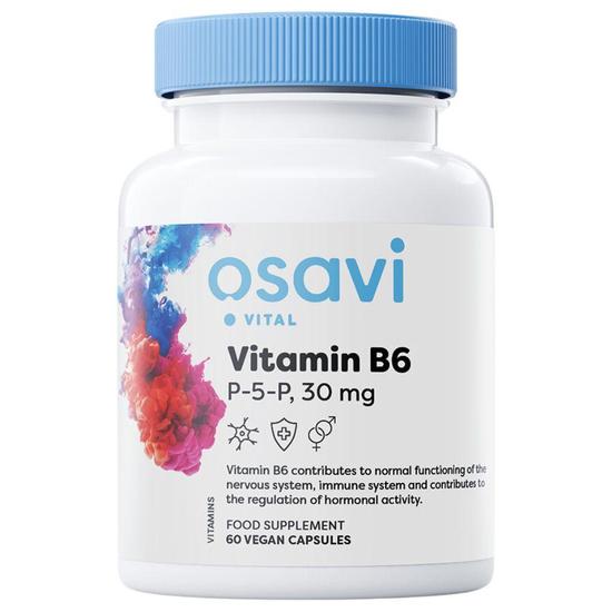 Osavi Vitamin B6 P-5-P 30mg Capsules 60 Capsules