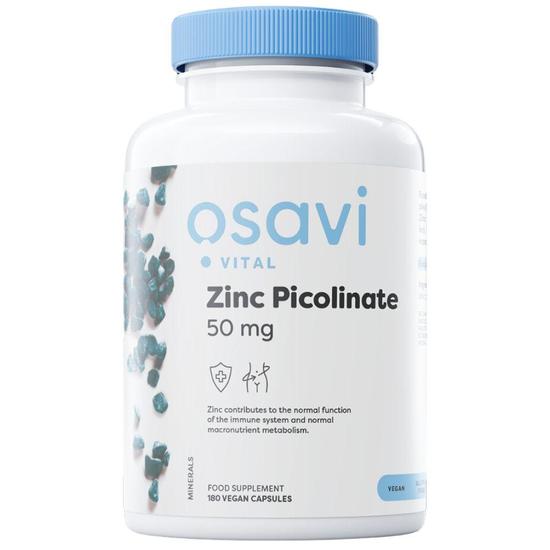 Osavi Zinc Picolinate 50mg Capsules 180 Capsules