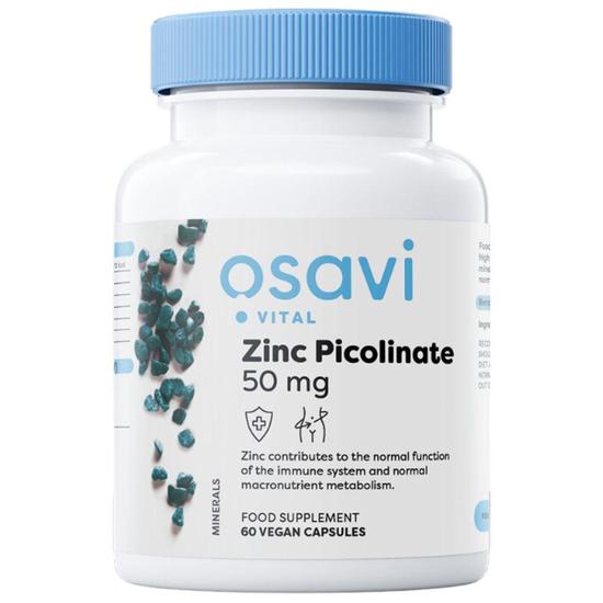 Osavi Zinc Picolinate 50mg Capsules 60 Capsules