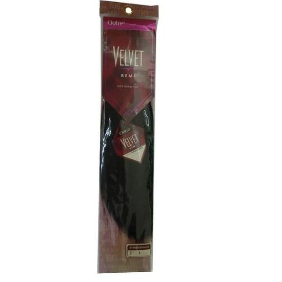 Outre Human Hair Velvet Virgin Remi Wvg 12" / 1B