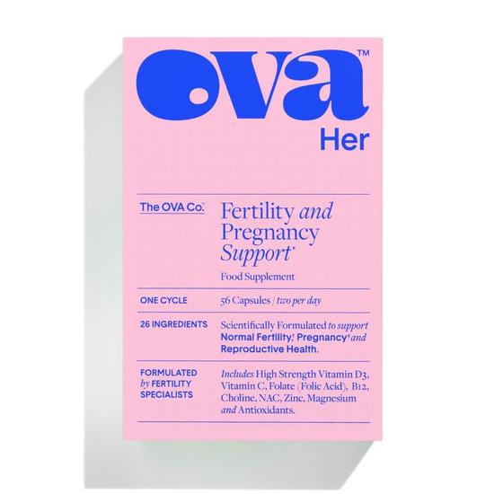 OVA OVAHer Fertility & Pregnancy Support Capsules 56 Capsules