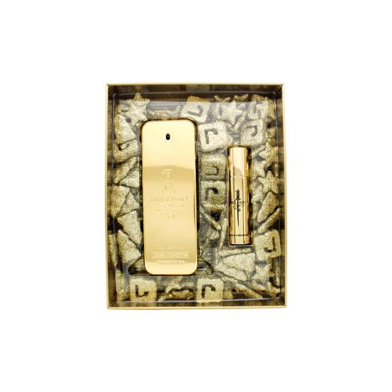 Paco Rabanne 1 Million Collectors Edition Gift Set 100ml Eau De Toilette + 10ml Eau De Toilette