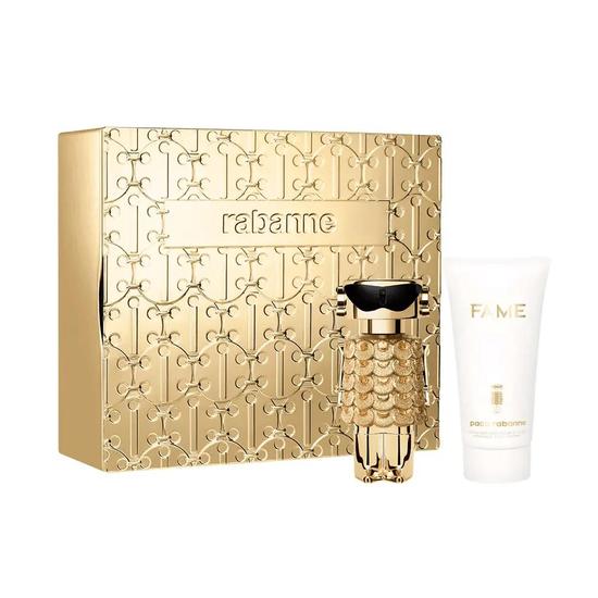 Paco Rabanne Fame Intense Women's Perfume Gift Set 50ml Eau De Parfum + 75ml Body Lotion