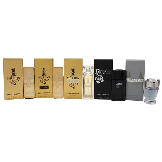 Paco Rabanne Miniatures Gift Set 5ml Lady Million Eau De Parfum + 6ml Olympea Eau De Parfum + 4ml Fame Eau De Parfum + 4ml Fame Parfum Eau De Parfum