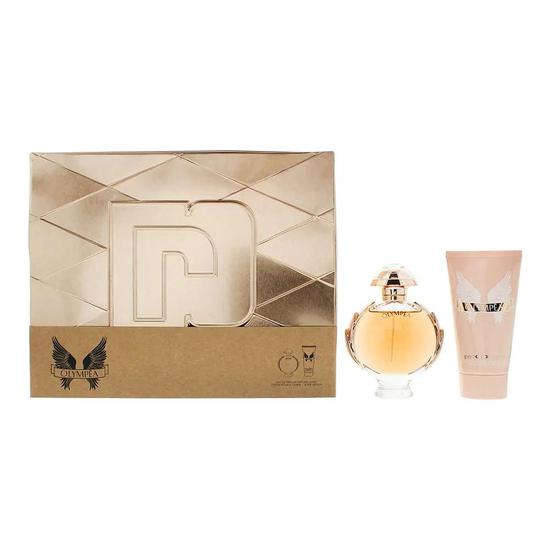 Paco Rabanne Olympea Gift Set: Eau De Parfum 50ml Body Lotion 75ml 2 Piece