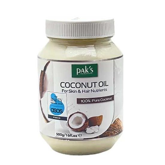 Paks Coconut Oil For Skin & Hair 500 g