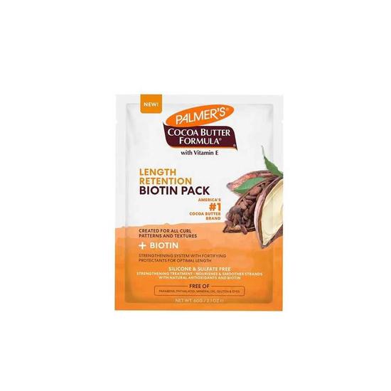 Palmer's Cocoa Butter Formula With Vitamin E Length Retention Biotin Pack 60 g