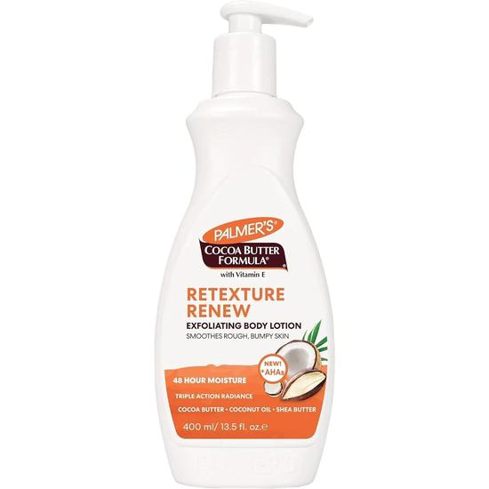 Palmer's Cocoa Butter Retexture Renew Exfoliating Body Lotion 400ml