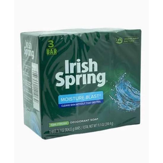 Palmolive Irish Spring Icy Moisture Blast Soap 104.8 g (3 Bar)