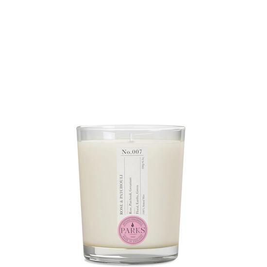 Parks London Home Collection Rose & Patchouli Candle 180g