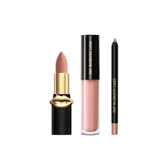 Pat McGrath Labs Mini Nude Venus Lip Trio MatteTrance Edition