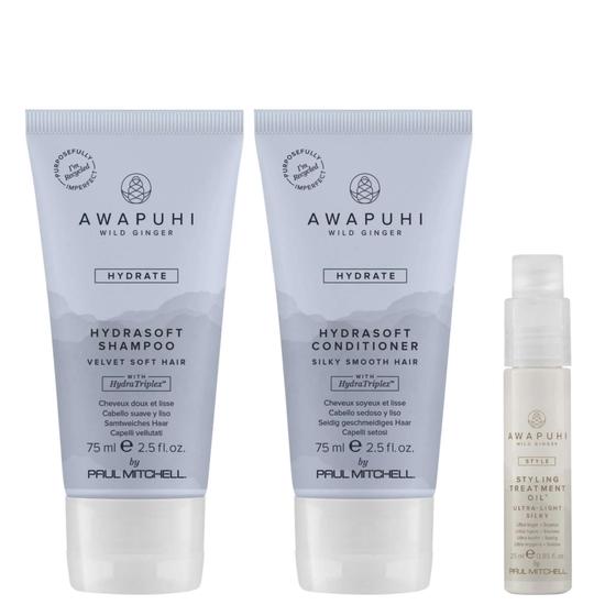 Paul Mitchell Awapuhi Wild Ginger Moisturising Travel Kit