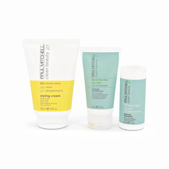 Paul Mitchell Hydrate Travel Hair Care Gift Set Trio Imperfect Box