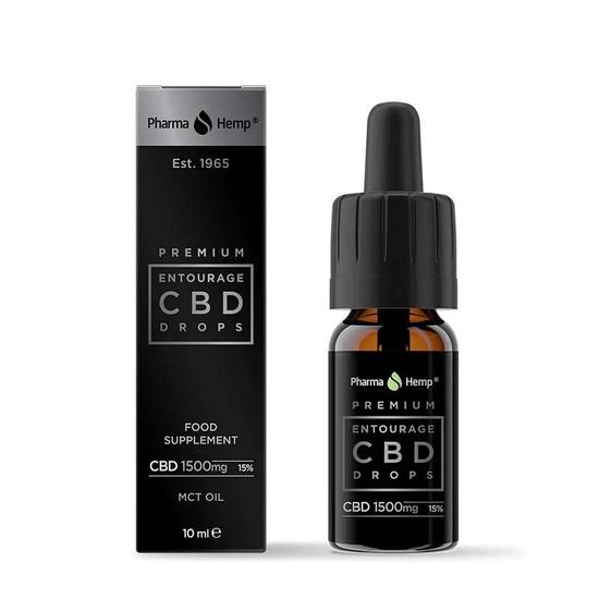 Pharma Hemp Entourage CBD Drops 15% 10ml