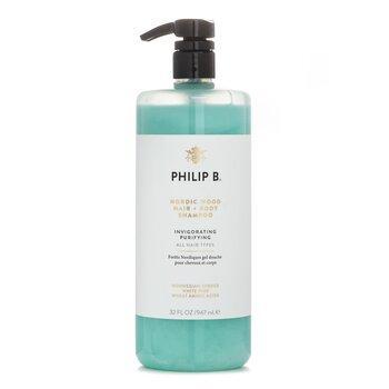 Philip B Nordic Wood Hair + Body Shampoo Invigorating Purifying 947ml