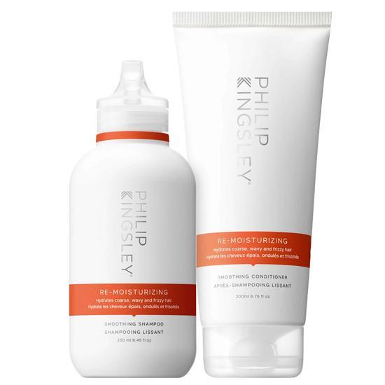 Philip Kingsley Re-Moisturising Shampoo 250ml & Conditioner 200ml Duo