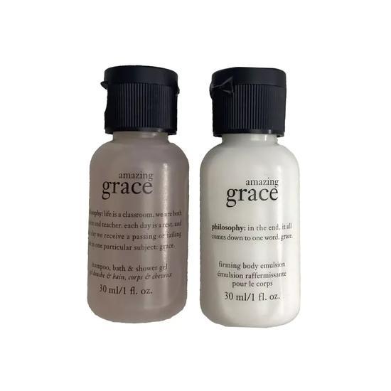 Philosophy Amazing Grace Gift Set 30ml Firming Body Emulsion + 30ml Shower Gel