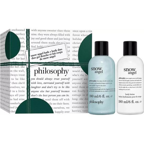 Philosophy BATH SET: 1 x SNOW ANGEL SHOWER GEL 180ML + 1 x SNOW ANGEL BODY LOTION 180ML