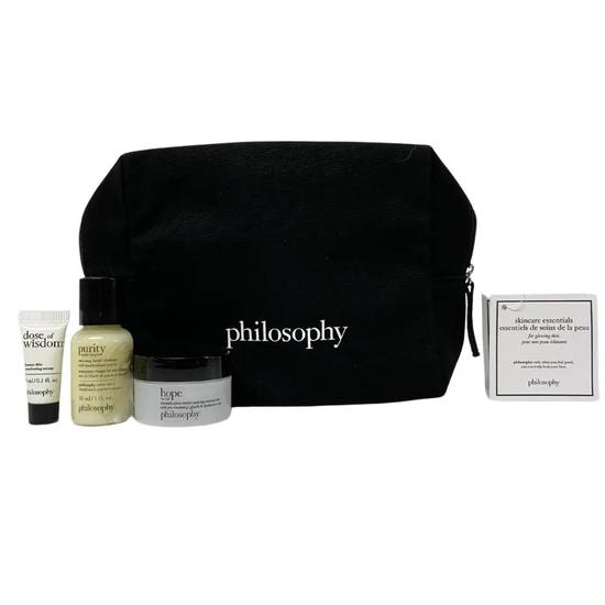 Philosophy Cleanser Set 1 x Facial Cleanser 30ml + 1 x Day Cream 15ml + 1 x Skin Serum 3ml