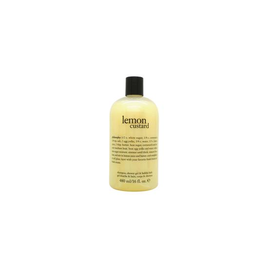 Philosophy Lemon Custard ShampooShower Gel & Bubble Bath 480ml