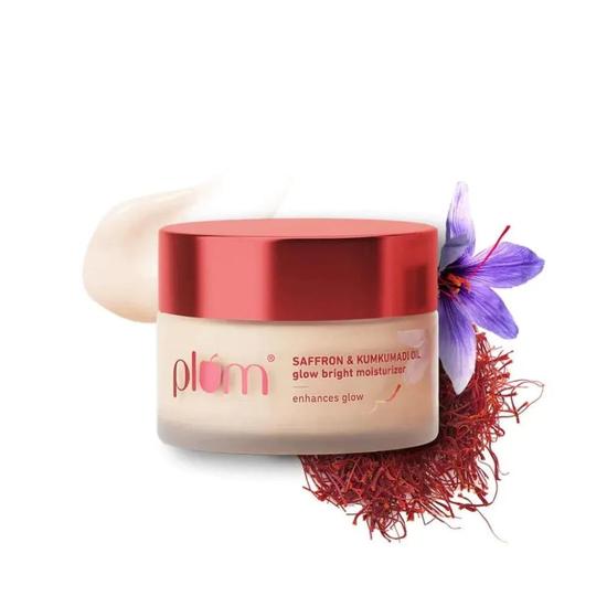 Plum Saffron & Kumkumadi Oil Glow Bright Moisturiser 50g