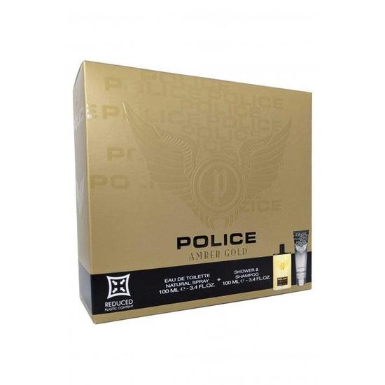 Police Amber Gold Man Shower Gel & Shampoo