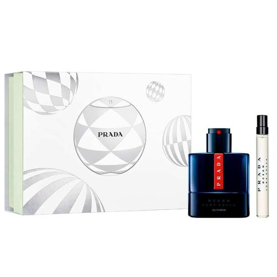 Prada Luna Rossa Ocean Eau De Parfum Gift Set 50ml