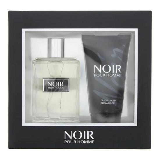 Prism Noir Pour Homme Gift Set: Eau De Toilette 100ml Shower Gel 150ml 2 Piece