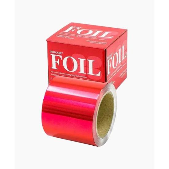 ProCare Hair Colouring Foil Red 100 X 225