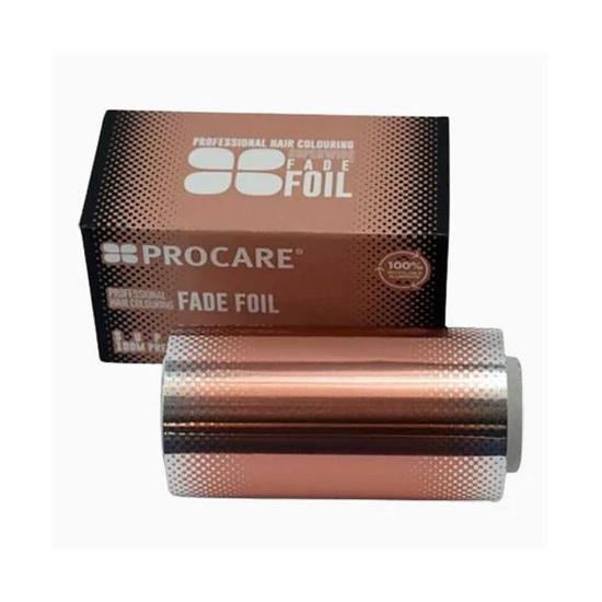 ProCare Superwide Foils For Highlighting & Colouring Rose Gold Roll 120mm x 100m