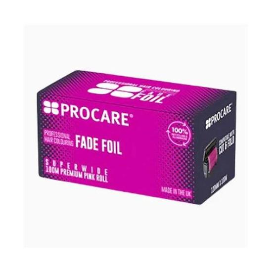 ProCare Superwide Hair Colouring Foils For Highlighting & Colouring Pink 120mm x 100m