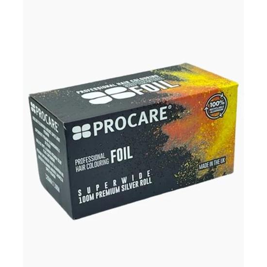 ProCare Superwide Hair Colouring & Highlighting Foil Silver 120mm x 100m