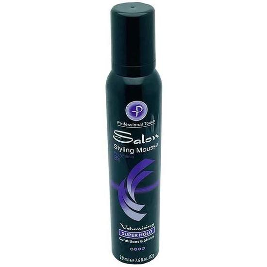 Professional Touch Salon Super Hold Styling Mousse 212g