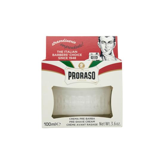 Proraso White Pre-Shaving Cream Sensitive Skin