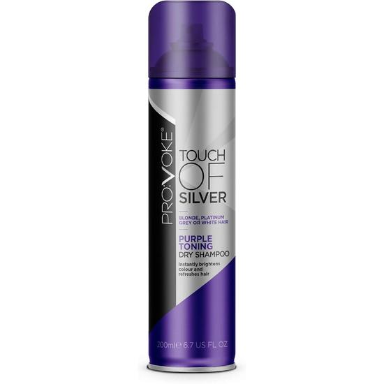 PRO:VOKE Touch Of Silver Purple Toning Dry Shampoo 200ml