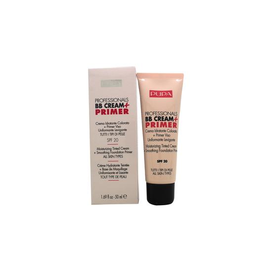 PUPA Professionals BB Cream + Primer SPF 20 001 Nude