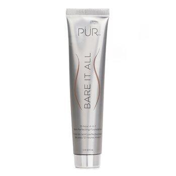 PÜR Bare It All 12 Hour 4 In 1 Skin Perfecting Foundation Golden Dark