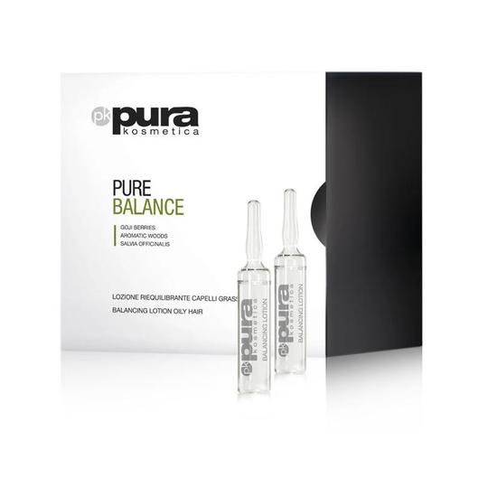 Pura Kosmetica Pure Balance Balancing Lotion For Oily Hair & Scalp 12 x 6ml