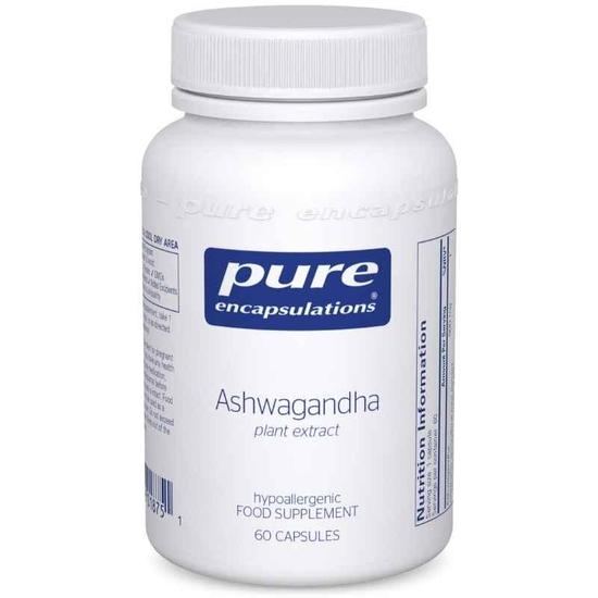 Pure Encapsulations Ashwagandha Capsules 60 Capsules